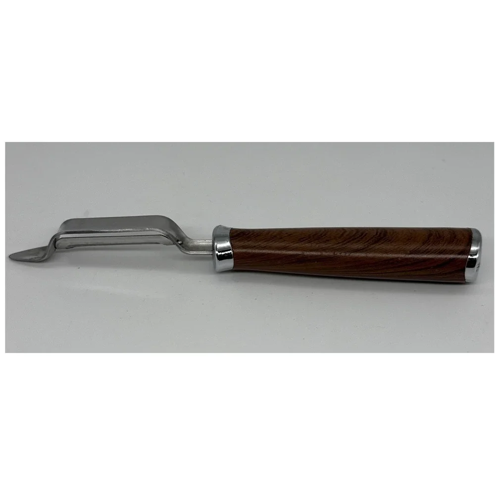 Farberware Potato Peeler Faux Wood Grain Handle Stainless Steel Vegetable 9